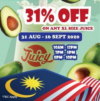 Juicy-31-off-at-Utropolis-Marketplace-350x354 - Beverages Food , Restaurant & Pub Promotions & Freebies Selangor 