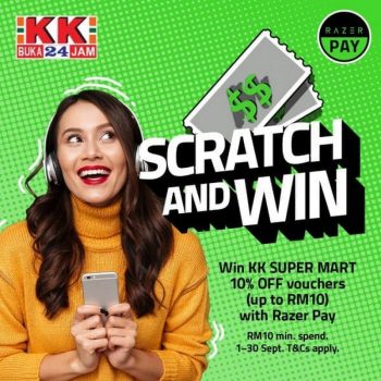 KK-Super-Mart-Special-Promo-with-Razer-Pay-350x350 - Johor Kedah Kelantan Kuala Lumpur Melaka Negeri Sembilan Pahang Penang Perak Perlis Promotions & Freebies Putrajaya Sabah Sarawak Selangor Supermarket & Hypermarket Terengganu 