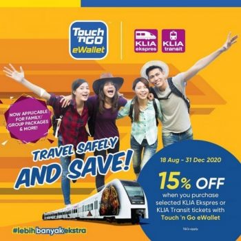 KLIA-Ekspres-15-off-Promo-with-Touch-‘n-Go-350x350 - Johor Kedah Kelantan Kuala Lumpur Melaka Negeri Sembilan Online Store Pahang Penang Perak Perlis Promotions & Freebies Putrajaya Sabah Sarawak Selangor Sports,Leisure & Travel Terengganu Transportation 