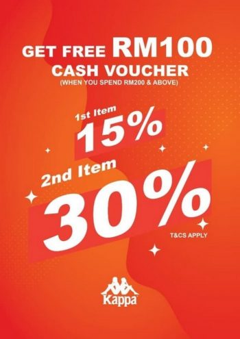 Kappa-Free-Voucher-Promo-at-1st-Avenue-350x495 - Apparels Fashion Accessories Fashion Lifestyle & Department Store Penang Promotions & Freebies 