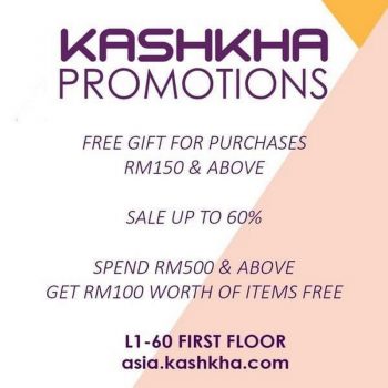 Kashkha-Promotion-at-IOI-City-Mall-350x350 - Apparels Fashion Accessories Fashion Lifestyle & Department Store Promotions & Freebies Putrajaya 