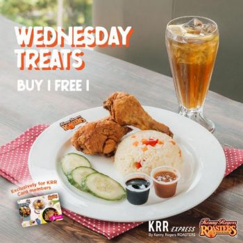Kenny-Rogers-Roasters-Wednesday-Buy-1-Free-1-Promo-350x350 - Beverages Food , Restaurant & Pub Johor Kedah Kelantan Kuala Lumpur Melaka Negeri Sembilan Pahang Penang Perak Perlis Promotions & Freebies Putrajaya Sabah Sarawak Selangor Terengganu 