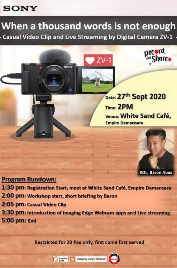 Key-Color-Sony-Live-Streaming-350x528 - Cameras Electronics & Computers Events & Fairs Johor Kedah Kelantan Kuala Lumpur Melaka Negeri Sembilan Online Store Others Pahang Penang Perak Perlis Putrajaya Sabah Sarawak Selangor Terengganu 