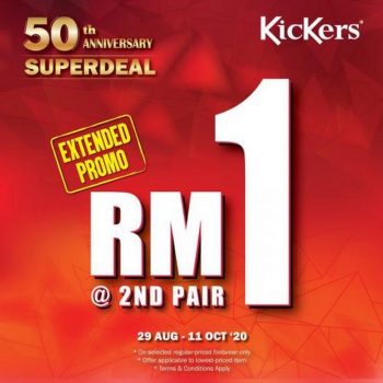 Kickers-50th-Anniversary-Super-Deal-Sale-at-Johor-Premium-Outlets-350x350 - Fashion Accessories Fashion Lifestyle & Department Store Footwear Johor Malaysia Sales 