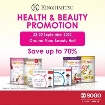 Kinohimitsu-Health-Beauty-Promotion-at-SOGO-350x350 - Beauty & Health Health Supplements Kuala Lumpur Promotions & Freebies Selangor 