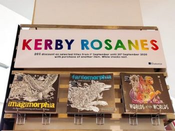 Kinokuniya-Kerby-Rosanes-Promo-350x263 - Books & Magazines Kuala Lumpur Promotions & Freebies Selangor Stationery 