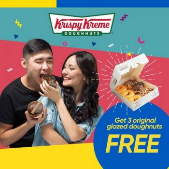 Krispy-Kreme-Free-3-Doughnuts-Promotion-with-Touch-n-Go-350x350 - Beverages Food , Restaurant & Pub Johor Kedah Kelantan Kuala Lumpur Melaka Negeri Sembilan Pahang Penang Perak Perlis Promotions & Freebies Putrajaya Sabah Sarawak Selangor Terengganu 