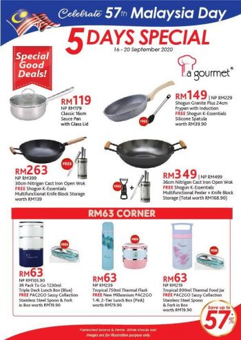 La-Gourmet-Malaysia-Day-Promotion-2-350x494 - Home & Garden & Tools Johor Kedah Kelantan Kitchenware Kuala Lumpur Melaka Negeri Sembilan Pahang Penang Perak Perlis Promotions & Freebies Putrajaya Sabah Sarawak Selangor Terengganu 