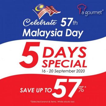 La-Gourmet-Malaysia-Day-Promotion-350x350 - Home & Garden & Tools Johor Kedah Kelantan Kitchenware Kuala Lumpur Melaka Negeri Sembilan Pahang Penang Perak Perlis Promotions & Freebies Putrajaya Sabah Sarawak Selangor Terengganu 