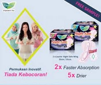 Laurier-Night-Safe-Sample-Giveaway-350x294 - Beauty & Health Johor Kedah Kelantan Kuala Lumpur Melaka Negeri Sembilan Online Store Pahang Penang Perak Perlis Personal Care Promotions & Freebies Putrajaya Sabah Sarawak Selangor Terengganu 