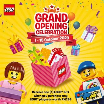Lego-Grand-Opening-Promotion-at-1-Utama-350x349 - Baby & Kids & Toys Promotions & Freebies Selangor Toys 