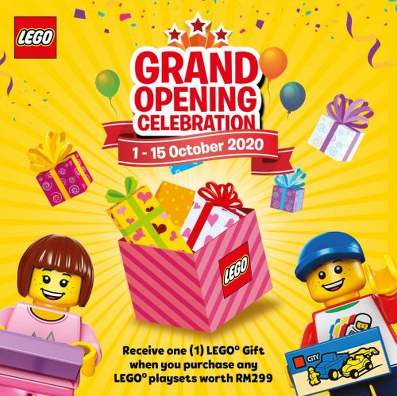 Oct 2020: Lego Grand Opening Promotion at 1 Utama - EverydayOnSales.com