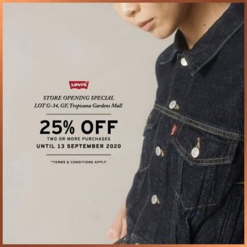 Levis-Opening-Promo-at-Tropicana-Gardens-Mall-350x350 - Apparels Fashion Accessories Fashion Lifestyle & Department Store Promotions & Freebies Selangor 