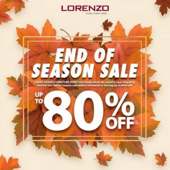 Lorenzo-End-of-Season-Sale-350x350 - Furniture Home & Garden & Tools Home Decor Johor Kedah Kelantan Kuala Lumpur Melaka Negeri Sembilan Pahang Penang Perak Perlis Putrajaya Sabah Sarawak Selangor Terengganu Warehouse Sale & Clearance in Malaysia 