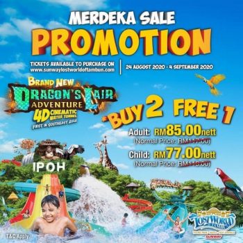 Lost-World-Of-Tambun-Merdeka-Sale-Promotion-350x350 - Perak Promotions & Freebies Sports,Leisure & Travel Theme Parks 