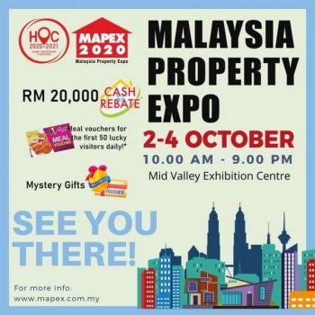 MAPEX-Malaysia-Property-Expo-at-Mid-Valley-exhibition-centre-350x350 - Events & Fairs Home & Garden & Tools Kuala Lumpur Property & Real Estate Selangor 