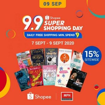 MPH-Bookstores-9.9-Shopping-Day-Sale-at-Shopee-350x350 - Books & Magazines Johor Kedah Kelantan Kuala Lumpur Malaysia Sales Melaka Negeri Sembilan Online Store Pahang Penang Perak Perlis Putrajaya Sabah Sarawak Selangor Stationery Terengganu 