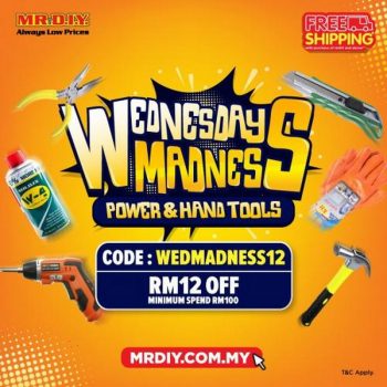 MR-DIY-Online-Wednesday-Madness-Promotion-350x350 - Home & Garden & Tools Johor Kedah Kelantan Kuala Lumpur Melaka Negeri Sembilan Online Store Others Pahang Penang Perak Perlis Promotions & Freebies Putrajaya Sabah Safety Tools & DIY Tools Sarawak Selangor Terengganu 