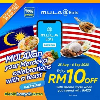 MULA-Eats-Tasty-Promotion-Extended-with-Touch-n-Go-350x350 - Johor Kedah Kelantan Kuala Lumpur Melaka Negeri Sembilan Online Store Others Pahang Penang Perak Perlis Promotions & Freebies Putrajaya Sabah Sarawak Selangor Terengganu 