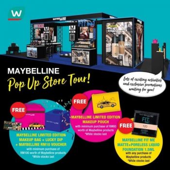 Maybelline-Pop-up-Store-Tour-350x350 - Beauty & Health Cosmetics Events & Fairs Kuala Lumpur Putrajaya Selangor 