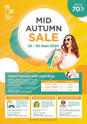 Mid-Autumn-Sale-at-Mitsui-Outlet-Park-350x494 - Malaysia Sales Others Selangor 