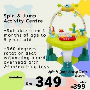 Mummycare-Bubbles-Spin-Jump-Activity-Centre-350x350 - Baby & Kids & Toys Babycare Promotions & Freebies Sarawak 