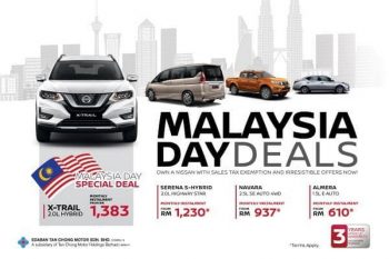Nissan-Malaysia-Day-Deals-350x233 - Automotive Johor Kedah Kelantan Kuala Lumpur Melaka Negeri Sembilan Online Store Pahang Penang Perak Perlis Promotions & Freebies Putrajaya Sabah Sarawak Selangor Terengganu 