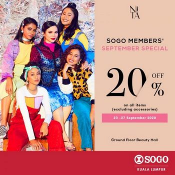 Nite-Cosmetics-20-OFF-Promotion-at-SOGO-350x350 - Beauty & Health Cosmetics Kuala Lumpur Promotions & Freebies Selangor 