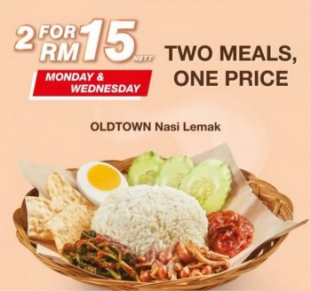 OldTown-White-Coffee-2-Meals-Promo-350x328 - Beverages Food , Restaurant & Pub Johor Kedah Kelantan Kuala Lumpur Melaka Negeri Sembilan Pahang Penang Perak Perlis Promotions & Freebies Putrajaya Sabah Sarawak Selangor Terengganu 