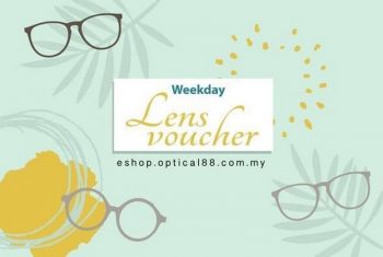 Optical-88-Weekday-Lens-Voucher-Promo-350x235 - Eyewear Fashion Lifestyle & Department Store Johor Kuala Lumpur Penang Promotions & Freebies Putrajaya Sarawak Selangor 