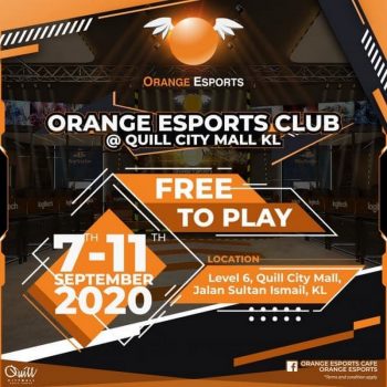 Orange-Esports-Cafe-Esports-Battleground-Promo-at-Quill-City-Mall-350x350 - Kuala Lumpur Others Promotions & Freebies Selangor 