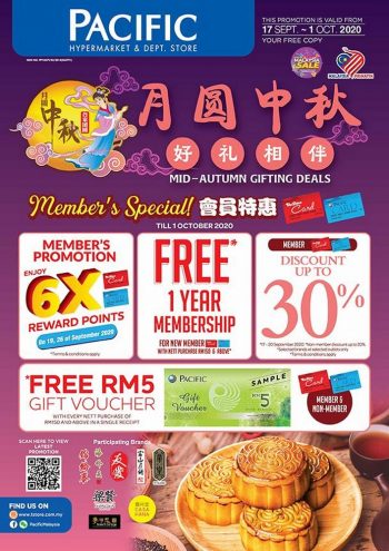 Pacific-Hypermarket-Mid-Autumn-Mooncake-Promotion-350x495 - Johor Kedah Kelantan Kuala Lumpur Melaka Negeri Sembilan Pahang Penang Perak Perlis Promotions & Freebies Putrajaya Sabah Sarawak Selangor Supermarket & Hypermarket Terengganu 