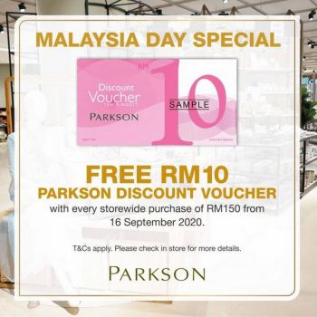 Parkson-Malaysia-Day-Free-Voucher-Promotion-350x350 - Johor Kedah Kelantan Kuala Lumpur Melaka Negeri Sembilan Pahang Penang Perak Perlis Promotions & Freebies Putrajaya Sabah Sarawak Selangor Supermarket & Hypermarket Terengganu 