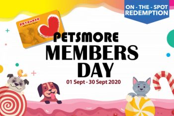 Petsmore-Member-Day-Promo-350x233 - Johor Kedah Kelantan Kuala Lumpur Melaka Negeri Sembilan Pahang Penang Perak Perlis Pets Promotions & Freebies Putrajaya Sabah Sarawak Selangor Sports,Leisure & Travel Terengganu 