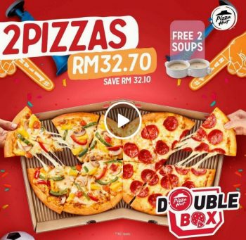 Pizza-Hut-Double-Box-Promo-350x341 - Beverages Food , Restaurant & Pub Johor Kedah Kelantan Kuala Lumpur Melaka Negeri Sembilan Pahang Penang Perak Perlis Promotions & Freebies Putrajaya Sabah Sarawak Selangor Terengganu 
