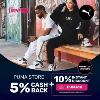 Puma-Cashback-Promo-with-Fave-Pay-350x350 - Apparels Fashion Accessories Fashion Lifestyle & Department Store Johor Kedah Kelantan Kuala Lumpur Melaka Negeri Sembilan Pahang Penang Perak Perlis Promotions & Freebies Putrajaya Sabah Sarawak Selangor Terengganu 