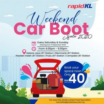 Rapid-KL-Weekend-Car-Boot-Sale-350x350 - Malaysia Sales Selangor Sports,Leisure & Travel Transportation 