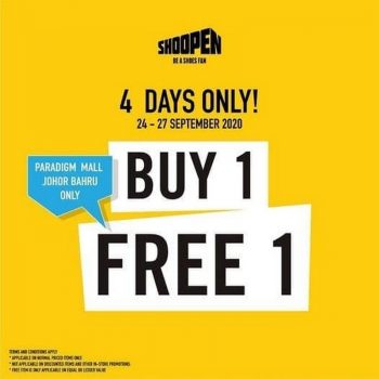 SHOOPEN-Buy-1-Free-1-Promo-350x350 - Fashion Accessories Fashion Lifestyle & Department Store Footwear Johor Promotions & Freebies 