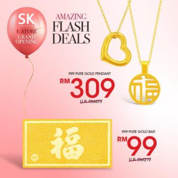 SK-Jewellery-E-Store-Grand-Opening-Promotion-1-350x350 - Gifts , Souvenir & Jewellery Jewels Johor Kedah Kelantan Kuala Lumpur Melaka Negeri Sembilan Online Store Pahang Penang Perak Perlis Promotions & Freebies Putrajaya Sabah Sarawak Selangor Terengganu 