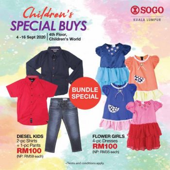 SOGO-Children-Special-Buys-Promotion-1-350x350 - Baby & Kids & Toys Children Fashion Johor Kedah Kelantan Kuala Lumpur Melaka Negeri Sembilan Pahang Penang Perak Perlis Promotions & Freebies Putrajaya Sabah Sarawak Selangor Supermarket & Hypermarket Terengganu 