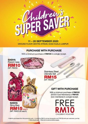 SOGO-Childrens-Super-Saver-Sale-350x492 - Baby & Kids & Parenting Children Fashion Kuala Lumpur Malaysia Sales Selangor Supermarket & Hypermarket 