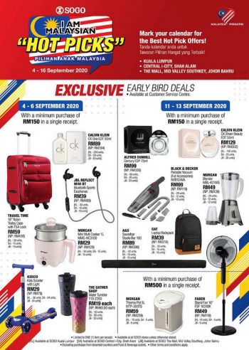SOGO-Hot-Picks-Sale-350x492 - Johor Kuala Lumpur Malaysia Sales Selangor Supermarket & Hypermarket 