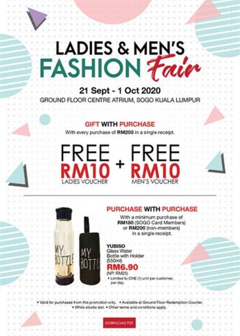 SOGO-Ladies-Mens-Fashion-Fair-350x489 - Apparels Events & Fairs Fashion Accessories Fashion Lifestyle & Department Store Kuala Lumpur Selangor 