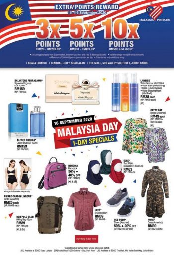 SOGO-Malaysia-Day-Sale-350x515 - Johor Kuala Lumpur Malaysia Sales Selangor Supermarket & Hypermarket 