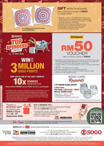 SOGO-Members-September-Special-Sale-11-350x492 - Johor Kuala Lumpur Malaysia Sales Selangor Supermarket & Hypermarket 