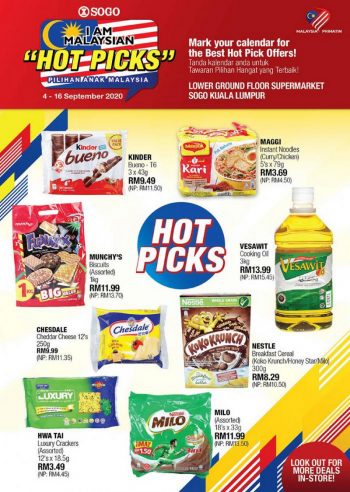 SOGO-Supermarket-Hot-Picks-Promotion-350x492 - Kuala Lumpur Promotions & Freebies Selangor Supermarket & Hypermarket 