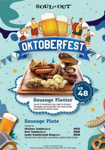 SOULed-Out-Oktoberfest-Promo-350x498 - Beverages Food , Restaurant & Pub Kuala Lumpur Promotions & Freebies Selangor 