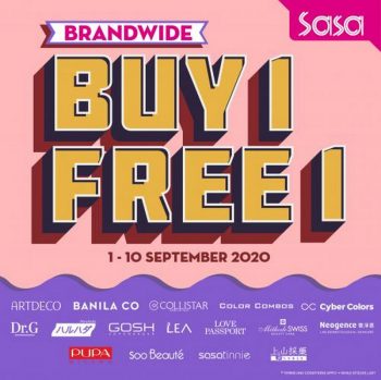 Sasa-Brandwide-Buy-1-Free-1-Promotion-350x349 - Beauty & Health Cosmetics Johor Kedah Kelantan Kuala Lumpur Melaka Negeri Sembilan Pahang Penang Perak Perlis Personal Care Promotions & Freebies Putrajaya Sabah Sarawak Selangor Terengganu 