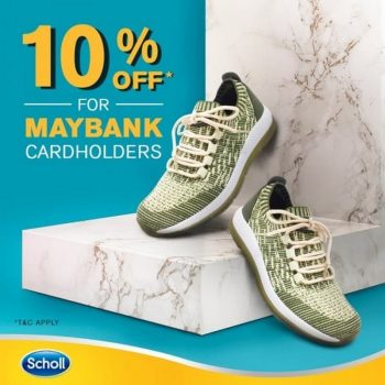 Scholl-10-off-Promo-with-Maybank-350x350 - Bank & Finance Fashion Accessories Fashion Lifestyle & Department Store Footwear Johor Kedah Kelantan Kuala Lumpur Maybank Melaka Negeri Sembilan Pahang Penang Perak Perlis Promotions & Freebies Putrajaya Sabah Sarawak Selangor Terengganu 