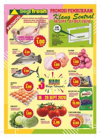 Segi-Fresh-Opening-Promotion-at-Klang-Sentral-350x479 - Kuala Lumpur Promotions & Freebies Selangor Supermarket & Hypermarket 